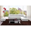 J&M Furniture 625 Italian Leather Sectional White