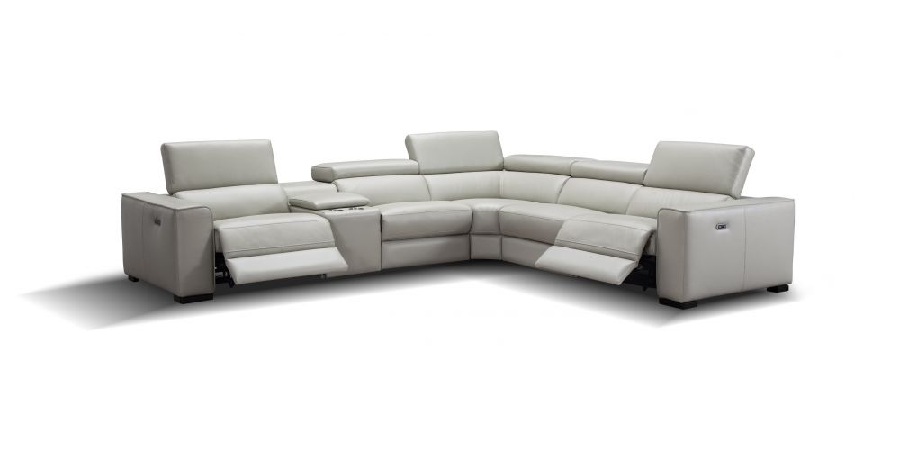 Picasso Sectional Silver Grey