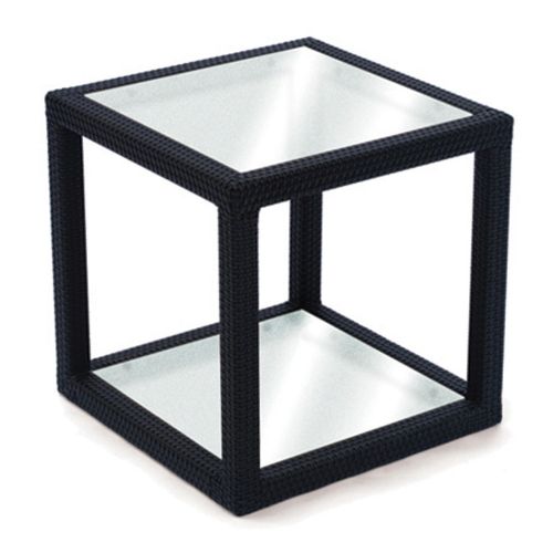 Kannoa Margarita Side Table with Glass